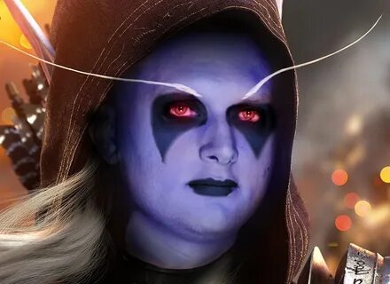 Ion as cinematic sylvanas as in-game model sylvanas. #worldo