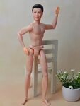 1 Pc White Skin Nude Naked Ken Doll 12" Tall / With 12 Joint