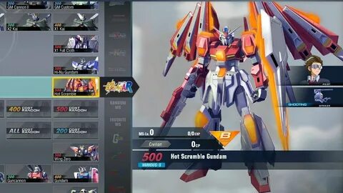 Old Gundam Versus Combo Guide - Hot Scramble - YouTube