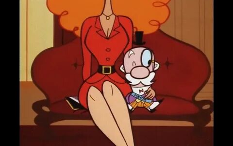 Ms. Bellum and the Mayor from the Powerpuff Girls episode, S