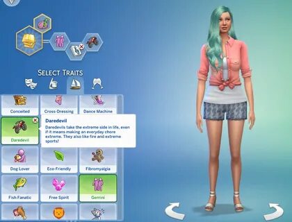 Mod The Sims - Daredevil Trait Sims 4 challenges, Sims 4, Si