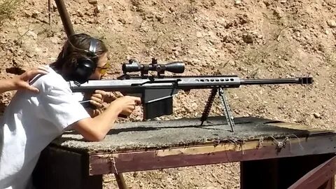 Shoot the Barrett .50 Cal Sniper Rifle in Las Vegas at Bulle