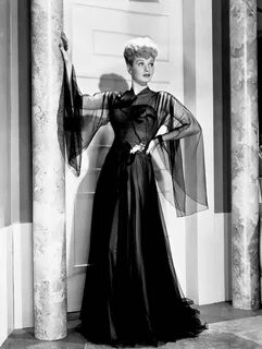 Canvas Print Lucille Lucy Ball Black Dress Hollywood Movie S