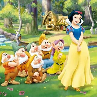 Princess Snow White and the Seven Dwarfs 700 Modern Cross Et