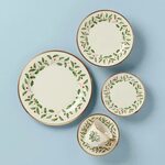 Kitchen & Dining Dining & Serving 5 pc setting Lenox Holiday