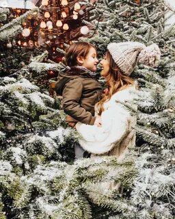 Christmas tree, mommy and son, mom, sweet moments, joy, love