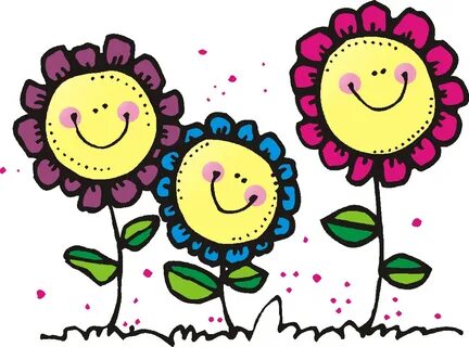 Happy Smile Flower Clipart - ClipArt Best - ClipArt Best