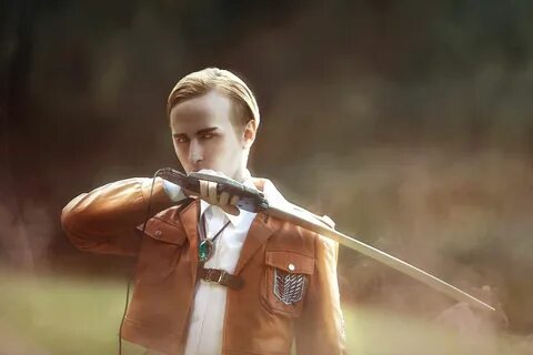 Erwin Smith by me Dantelian as Photographer Cosplay anime, C