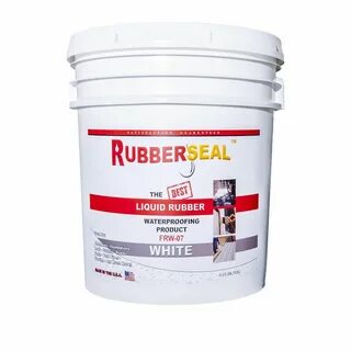 Rubberseal 5 Gal. White Liquid Rubber-10005081 - The Home De