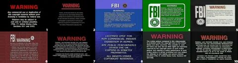 Disney Fbi Warning Logo
