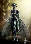 ArtStation - The Insectoid queen