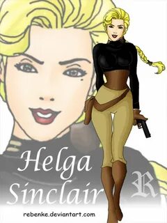 Atlantis: The Lost Empire Fan Art: helga sinclair Helga sinc