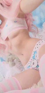 Belle Delphine Blue & Pink Lingerie Leaked (44) - Sexythots.