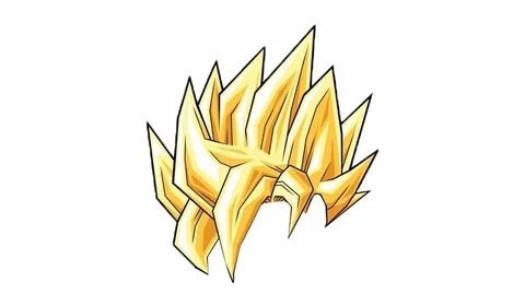 Goku Hair Png - Goku Saiyan Hair Png Transparent PNG Downloa