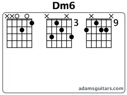 Dm6 Guitar Chords from adamsguitars.com