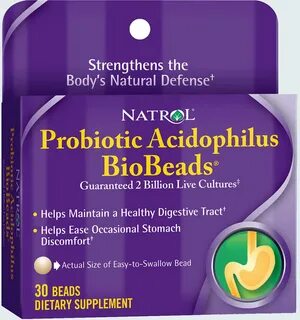 Probiotic Acidophilus BioBeads ® 30 Beads Digestive Health P