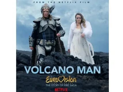 Volcano Man! Will Ferrell releases first single from "Eurovi