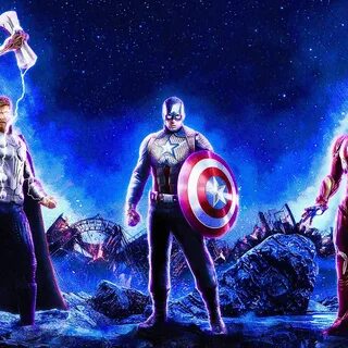 Avengers: Endgame, Thor, Captain America, Iron Man, 4K, #136