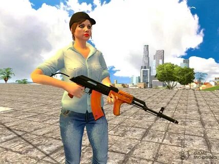 AK Vertical Foregrip для GTA San Andreas