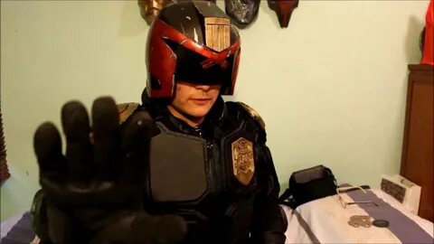 Judge Dredd Costume Tutorial (link in description) - YouTube