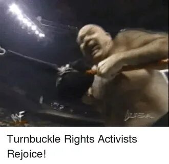 Turnbuckle Rights Activists Rejoice! Toosoon Meme on awwmeme