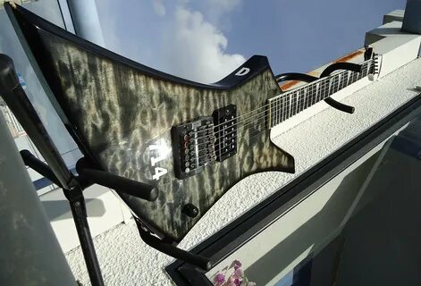 Marty Friedman's Kelly for sale on Jemsite Metal Guitarist F