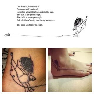 Shel silverstein tattoo Tattoos, Tattoo model, Beautiful tat