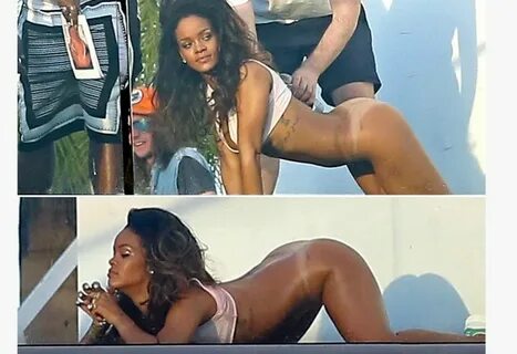 Rihanna naked ass Rihanna Nude - Leaked Pics & NSFW Videos (