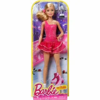 BARBIE DOLL PINK ICE SKATES Shoes Barbie Contemporary (1973-