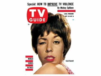 14 Ways 'TV Guide Magazine' Loves Carol Burnett (PHOTOS)