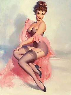 Художник Джил Элвгрен (Gil Elvgren). Картины Пин-Ап (Pin-Up)