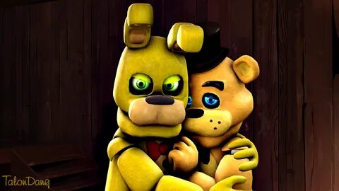 Protection-Spring Bonnie and Golden Freddy by TalonDang on D