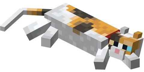 Arquivo:Lying down Calico Cat with Red Collar.png - Minecraf