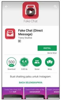 Cara membuat fake chat instagram tanpa aplikasi 4 Cara Melih