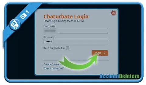 delete chaturbate account 1.