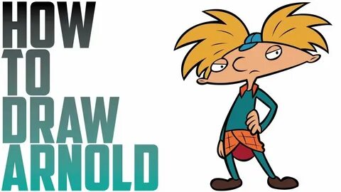 How To Draw Caricature Cartoon Of Arnold - How To Draw Hey A