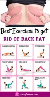 Try this routine of exercises for back fat to target those tough-to-tone ex...