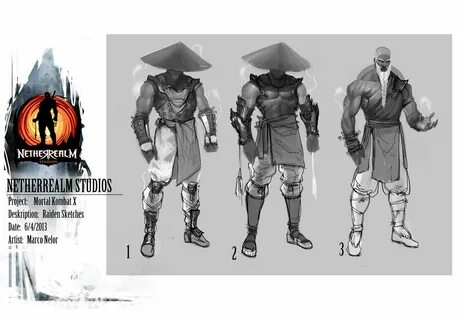 Exclusive 'Mortal Kombat X' Concept Art by Marco Nelor Conce