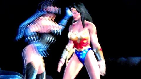 Mortal Kombat vs. DC Kitana kiss of death - YouTube