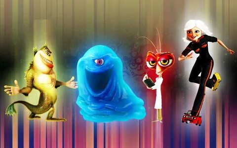 Monsters VS. Aliens Wallpapers High Quality Download Free