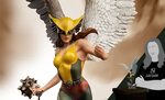 Hawkgirl Deluxe Statue Sideshow Collectibles
