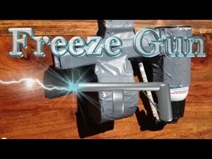 How to Make Mr. Freeze Gun - YouTube