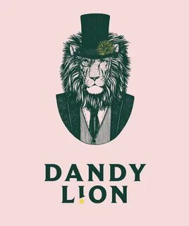 Dandy Lion Cool logo, Dandy, Lion