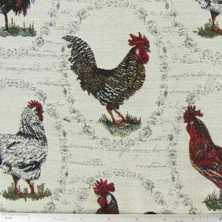 French Rooster Fabric Hobby Lobby 267450 French country fabr