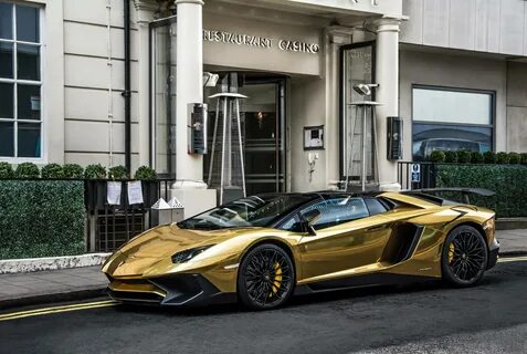 Chrome Gold Lamborghini Aventador SV Roadster: How to Ruin a