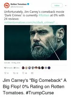 Rotten Tomatoes Follow RT Unfortunately Jim Carrey's Comebac