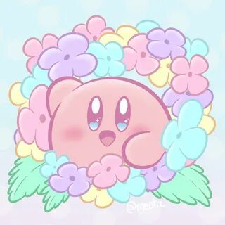 Meotis в Твиттере: "Here's a sweet little Kirby I made 😄 he 
