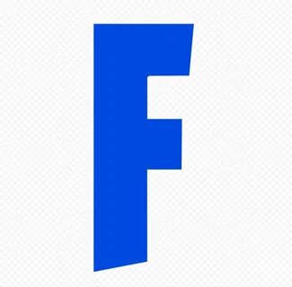 HD Blue F Fortnite Logo Letter PNG Citypng