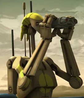 Unidentified OOM command battle droid (Maridun) Star Wars Ca