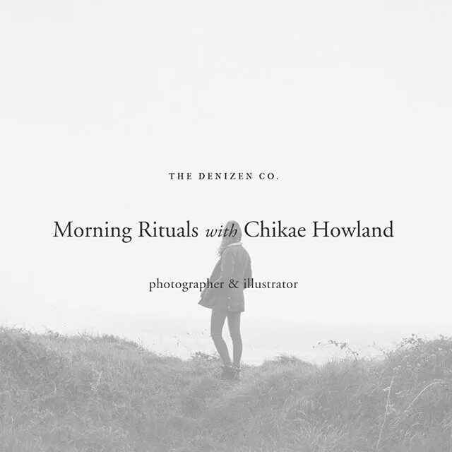 ...mornings.Our guest today is Chikae Howland... 